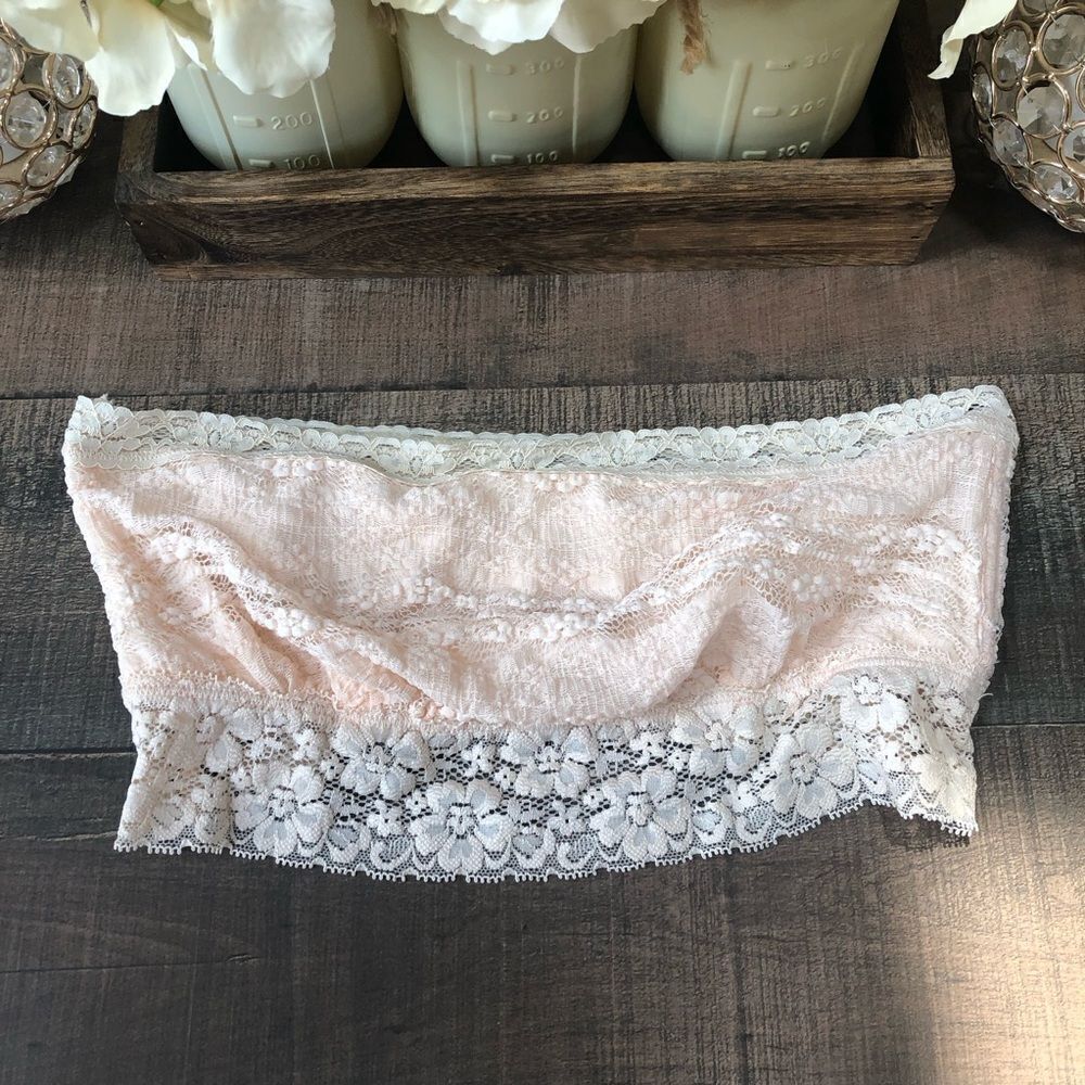 Free People Lace Bandeau Bra